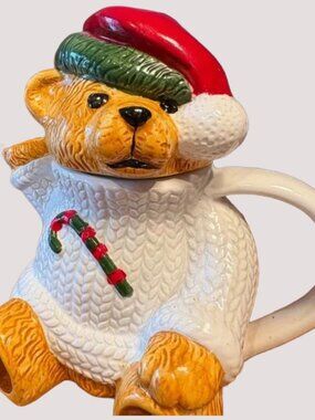 Vintage Ceramic Bear Teapot Excellent Condition